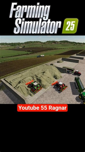 Silage making 🔸️ Farming Simulator 25 #farmingsimulator25 #fs22 #farming #fs25 #agro #agriculture
