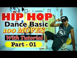 Hip Hop Dance 100 Moves Series Part 01 | Old school Hip hop dance Steps