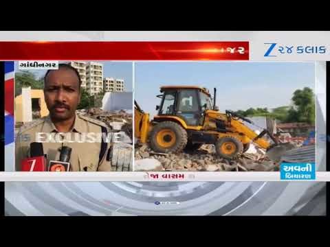 Gandhinagar Pethapur: Mega Demolition Drive | 700 Police Deployed, Bulldozers in Action