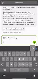 🤖 AI Support Chat – Antworten in Sekunden | Vertec ERP CRM