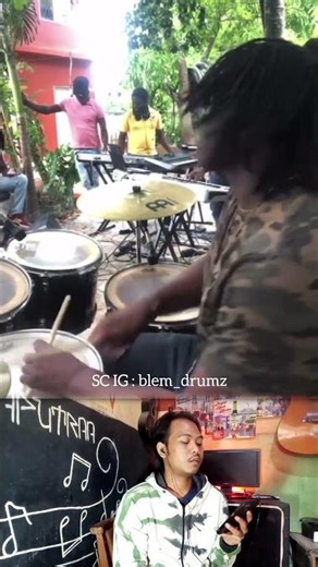 reggae sound cek #drummer #andrendut
