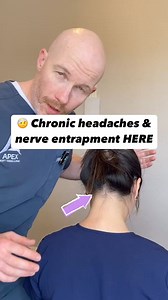 Chronic headaches can be life-changing 🫠 There’s something that just hits differently when your head is in pain. One of the challenges for chronic headache sufferers is that there are many different factors that can feed into the debilitating symptoms. What we often find to be a major factor is the small and sensitive structures of the upper neck. ➡️ One of the main culprits can be a nerve called the GREATER OCCIPITAL NERVE. This small nerve can become entrapped, causing muscle tension, pain an