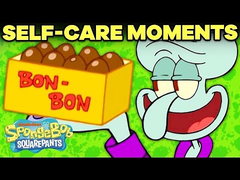 Squidward's Most Luxurious Self-Care Moments! 🧘💅 | SpongeBob SquarePants