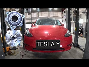 front wheel bearing replacement ... tesla y (torque specs)