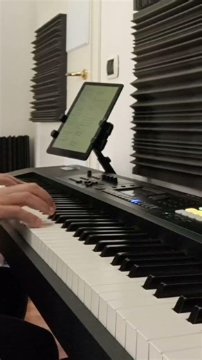 Visage, Fade to grey - short keyboard arrangements with final solo Roland Juno D8