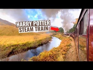 🇬🇧 I took the HARRY POTTER Train in SCOTLAND! (Glenfinnan / Fort William)