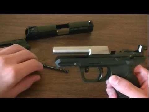 How To Field Strip The Ruger SR22.