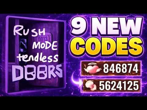 🎉RUSH MODE 🎉 ALL WORKING CODES FOR DOORS IN APRIL 2026! ROBLOX DOORS CODES