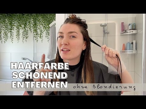 Haarfarbe entfernen ohne Blondierung I Wella Color Renew