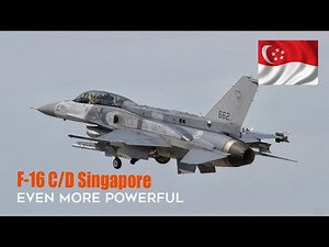 F-16 C/D Singapore: Will Be Even More Powerful After Being Upgraded
