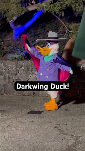 Darkwing Duck at Disney Channel Nite! // Disneyland
