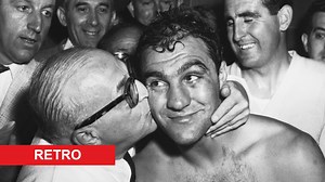 Rocky Marciano received criticism after knocking out opponent with a massive right hand