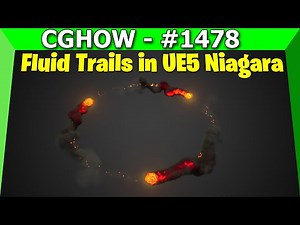 UE5 Niagara: How to Create Stunning Fluid Trails | Showcase