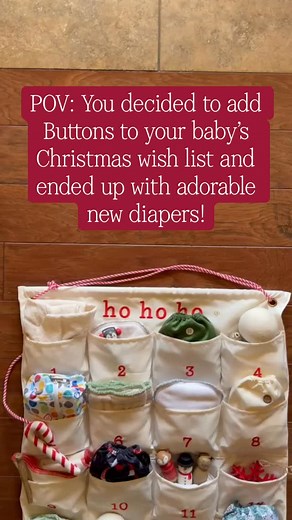 Simplify your baby’s Christmas wish list by getting them something they can really use!  The gift of cloth diapers keeps giving for YEARS. Might as well ask the grandparents for something baby actually needs instead of noisy toys.  What are you adding to your baby’s Christmas wish list?? #buttonsdiapers #clothdiapers #clothnappies #clothdiapermama #clothnappymum | Buttons Diapers | Facebook