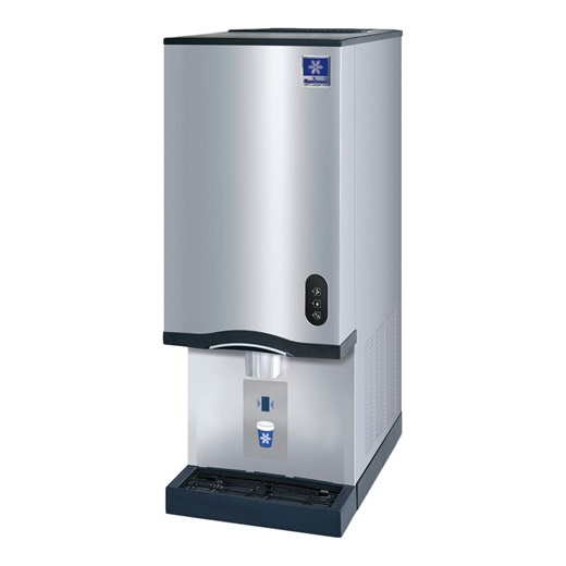 Manitowoc CNP0202A-161 16 1/4" Air Cooled Countertop Nugget Ice Maker / Water Dispenser - 20 lb. Bin with Sensor Dispensing - 115V