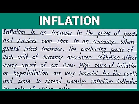 Write English Essay on Inflation | Best English Essay on Inflation | English Essay on Inflation