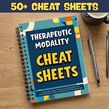 Therapeutic Modality Cheat Sheets, Counseling Resources, Psychology Study, PDF50