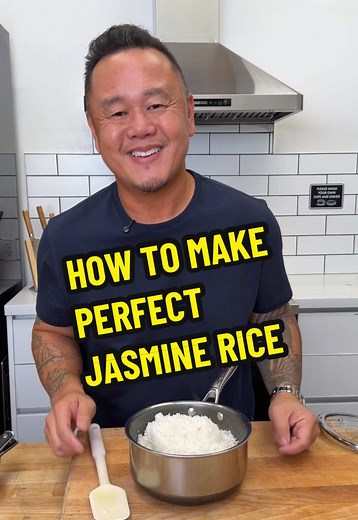 @Jet Tila's technique guarantees PERFECT jasmine rice every single time 🍚 (just remember the 1:1 ratio!) #readyjetcook