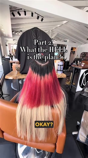 Part two of this hair transformation has arrived 😍 #hairtransformation #hairextensions #hairtok #hairtutorials