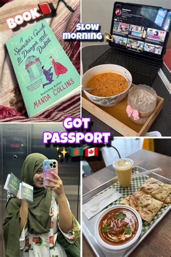 48K views · 1.3K reactions | Got my Bangladeshi Passport renewed in Toronto Slow Morning✨Cooking weekly meal‍current Book | Sheikh Rezwana Raisa | Facebook