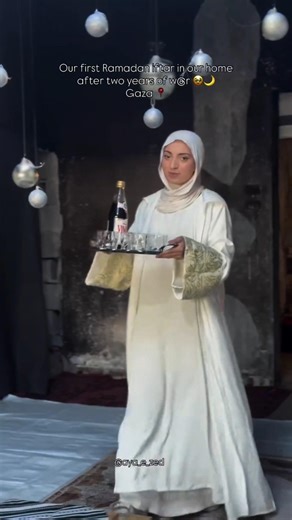 Our First Iftar in our home after two years of war ❤️‍🩹🇵🇸 #palestine #gaza #freepalestine #freegaza