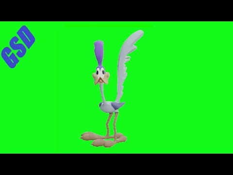 Road Runner Green Screens
