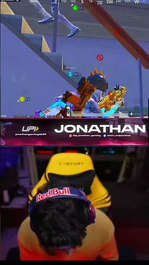 JonathanGaming New ultra hacker board Jonathan 1vs4clutch.. #jonathan #jonathanclutch #shorts #yt