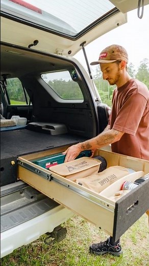 Load and with ease, keeping your gear completely organized and exactly where you left it 🔩 #4Runner