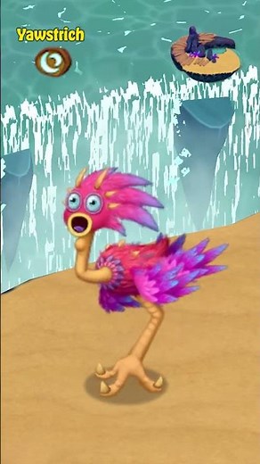 Yawstrich on Wanderer Island (My Singing Monsters: Dawn Of Fire)