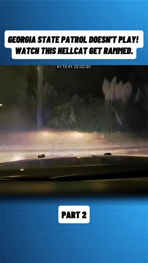 Part 2 | A high-speed pursuit in Georgia came to a crushing end when GSP used a PIT maneuver on a fleeing Hellcat. No matter how fast you are, you can't outrun a radio and 4,000 lbs of American steel! #GSP #GeorgiaStatePatrol #Hellcat #PoliceChase #PITManeuver #HighSpeedPursuit #Justice #lawandorder