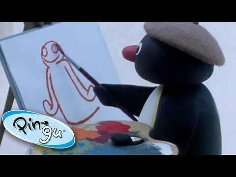 Pingu the Artist! @Pingu - Official Channel Cartoons For Kids