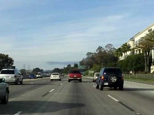 Interstate 5, 405, 10 Southern California DashCam Timelapse