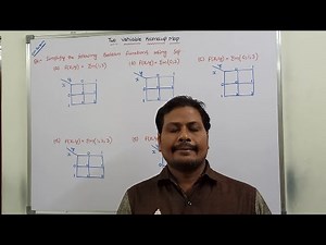 TWO VARIABLE KARNAUGH MAP | TWO VARIABLE K - MAP | SIMPLIFY THE BOOLEAN FUNCTIONS IN SOP USING K-MAP
