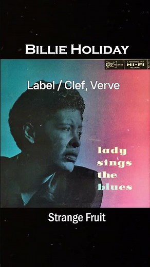 Billie Holiday - Strange Fruit_(1956) Lady Sings The Blues