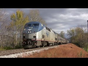 Amtrak Vermonter Compilation: Summer to Fall Transition