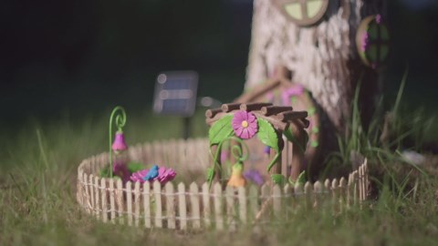 Fairy Garden Miniatures Fairy Garden Accessories Bench & Arch Door