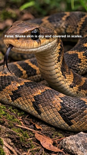 Snakes Are Not Slimy
