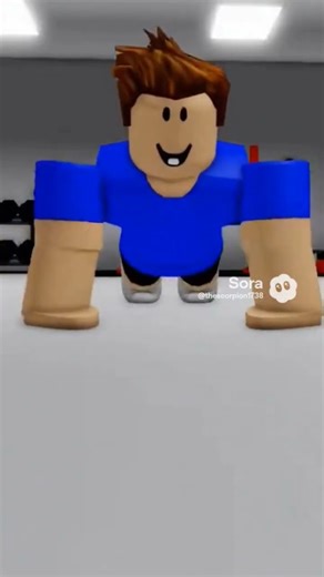 Roblox pushup challenge #shorts #roblox #robloxedit #robloxshorts #robloxmemes #gaming