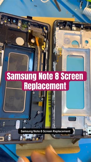 Samsung note 8 screen replacement. #samsungnote8 #samsungnote8screen #phonerepairnairobi #viralshort