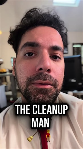The cleanup man #fyp #man #cleanup #relationship