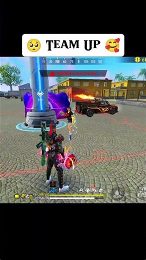 Old Team Up 🥰 With Old Random Girl 😭 #freefire #freefireclips #garenafreefire #freefiremax