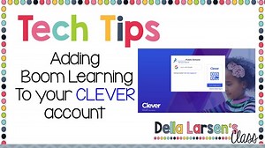 Using Clever to Access Boom Cards Distance Learning