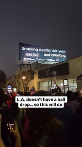 When the clock strikes 12 every January 1st in L.A. 💚🚬 #meme #mysecretla 📹: leonardoclarke/ TikTok | Secret Los Angeles