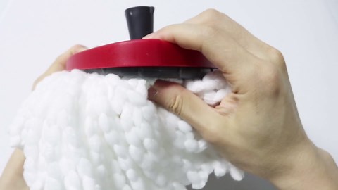 Spin Mop Replacement Head - 6 Pack EasyWring Mop Refills with Base Compatible with O-Cedar Triangle Spin Mop, Microfiber Mop Replace Head Easy Cleaning Floor Head Mop for Floor Cleaning