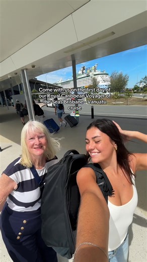 Here’s my little vlog of day one on the Voyager of the Seas 8-night cruise departing Brisbane to Vanuatu 19-27 Feb with @Royal Caribbean 🏝️ #cruise #cruisetok #travel #royalcaribbean #Vlog