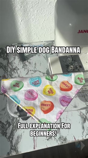DIY Dog Bandanna Tutorial for Medium-Sized Dogs