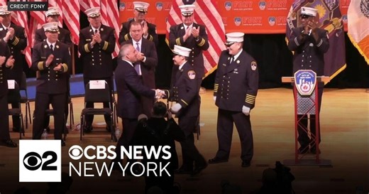 FDNY celebrates deputy chief's historic promotion