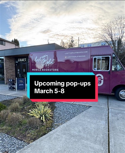 Mobile Bookstore Pop-Up Events in Tacoma & Seattle