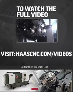 Haas has released the latest updated version of our popular DS-30Y dual-spindle Y-axis lathe. Product Specialist Mike Steinbock is back to introduce all the new changes to this super productive workhorse. Click the link to learn more about the newly designed DS-30Y: https://lnkd.in/dX9TEQKu #Haas #HaasCNC #HaasAutomation #PhillipsMachineTools #Turning | Haas Factory Outlet- A Division of Phillips Machine Tools