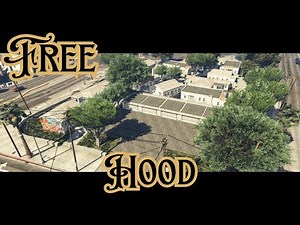 [GTA V] FreeHood - housing area, mural, playground [FiveM Map][FREE]
